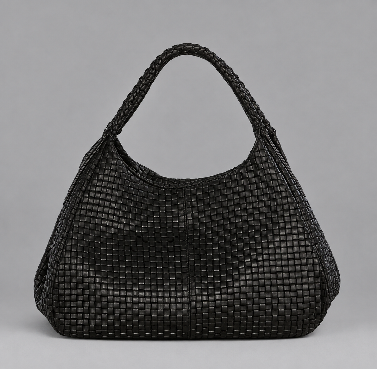 Sac à main tressé cuir