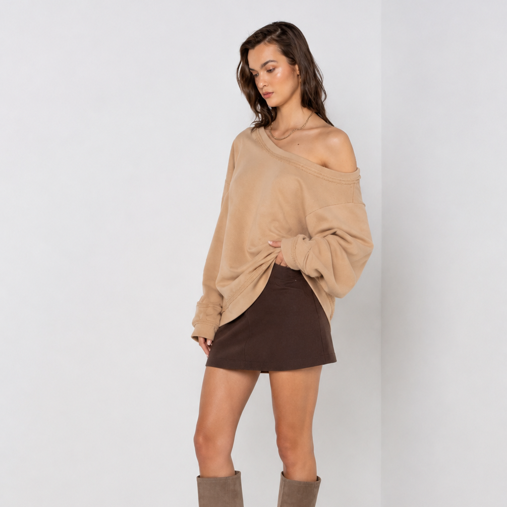 Sweat-shirt oversize